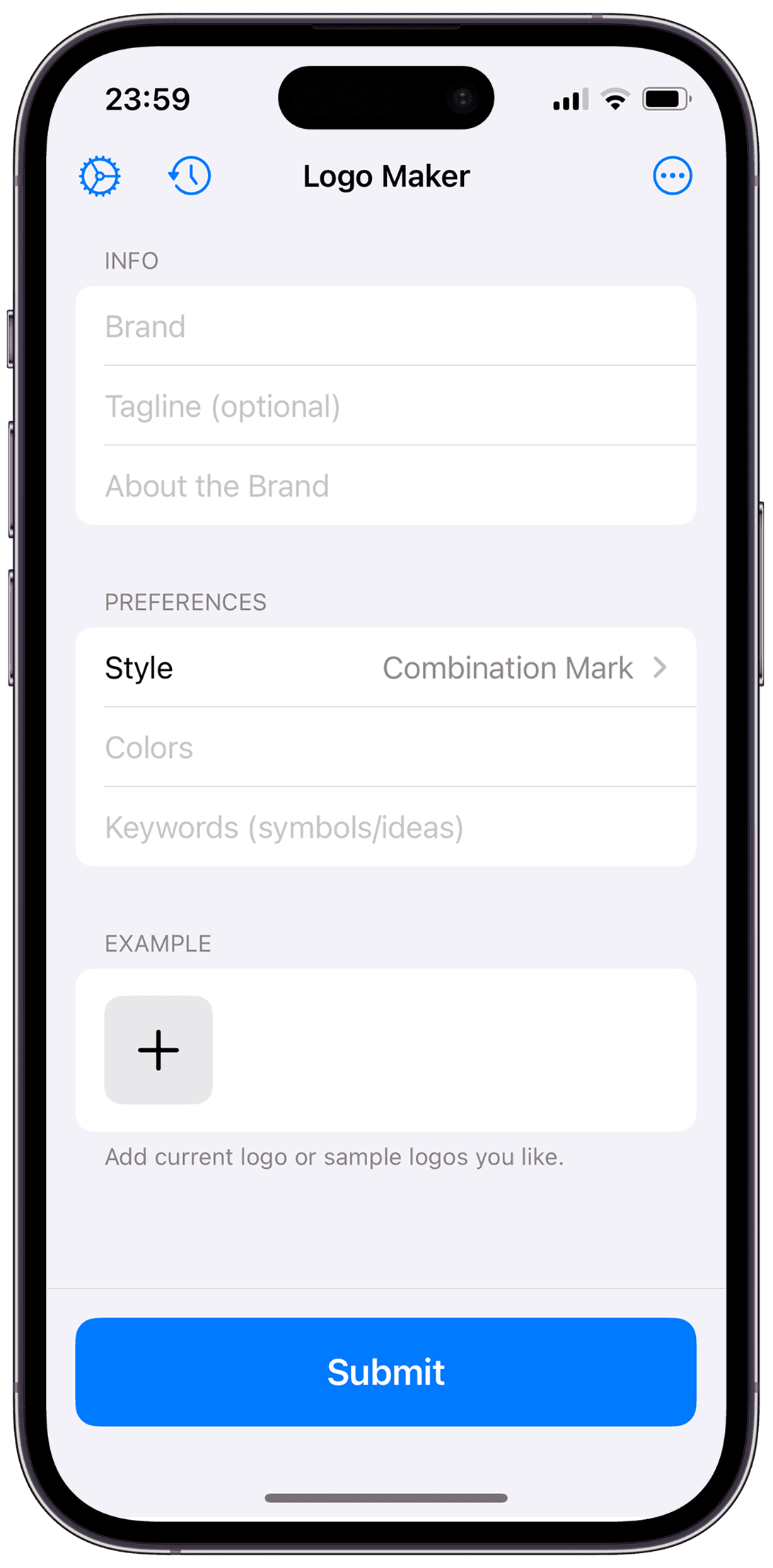 App screenshot 1